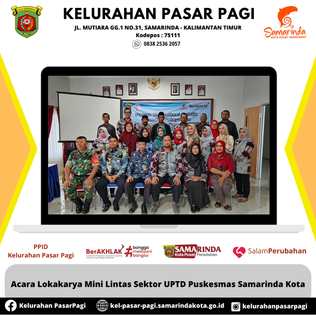 Acara Lokakarya Mini Lintas Sektor UPTD Puskesmas Samarinda Kota
