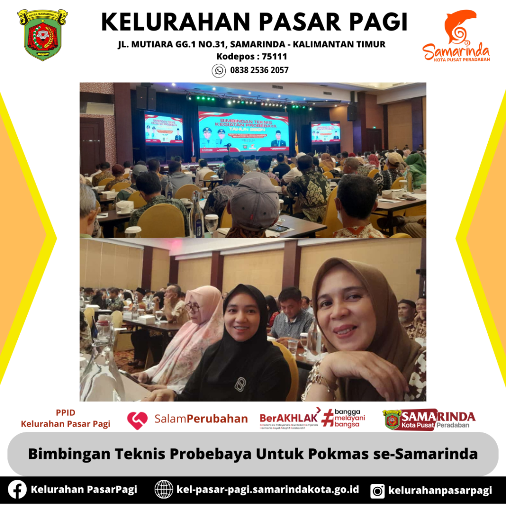Bimbingan Teknis Probebaya Untuk Pokmas se-Samarinda