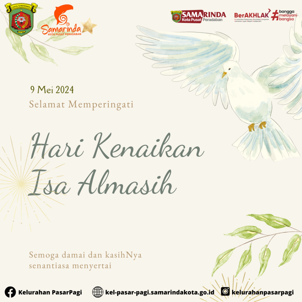 Selamat Hari Kenaikan Isa Almasih 2024