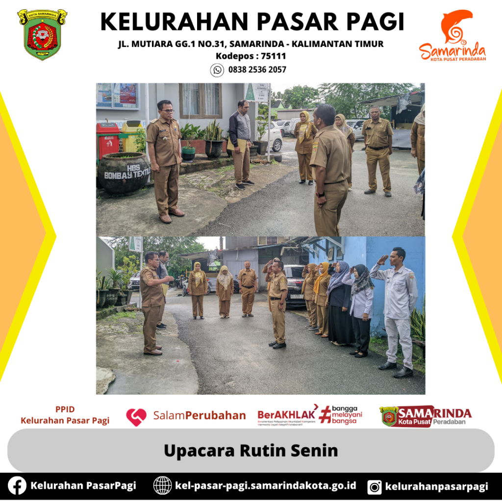 Upacara Rutin Senin