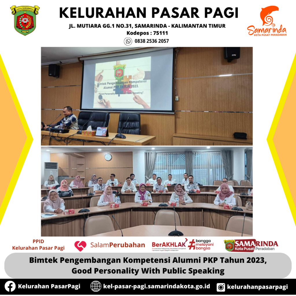 Bimtek Pengembangan Kompentensi Alumni PKP Tahun 2023