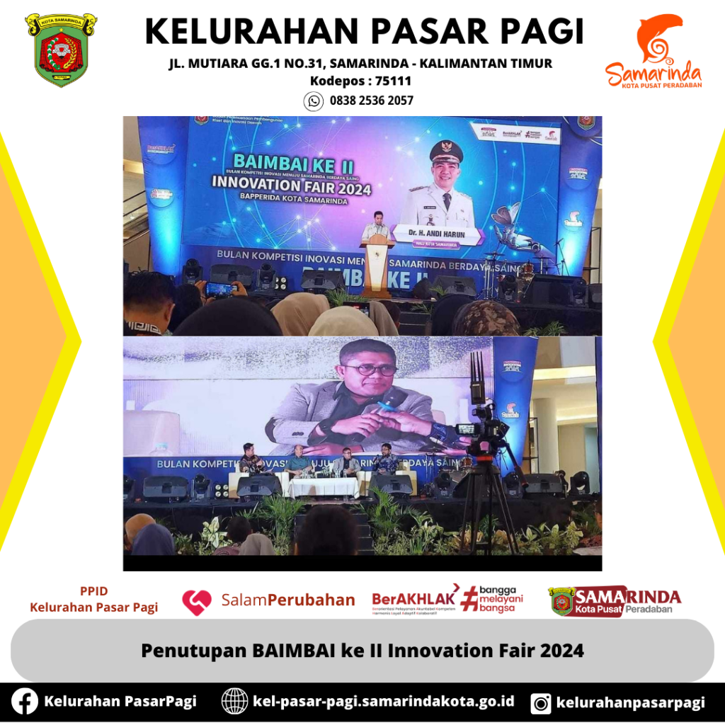 Penutupan BAIMBAI ke II Innovation Fair 2024