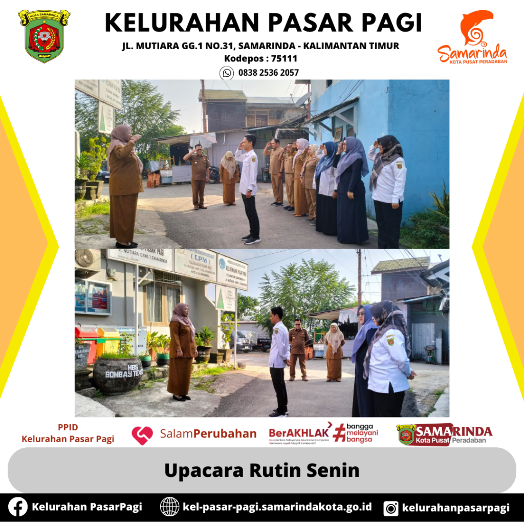 Upacara Rutin Senin, 10 Juni 2024