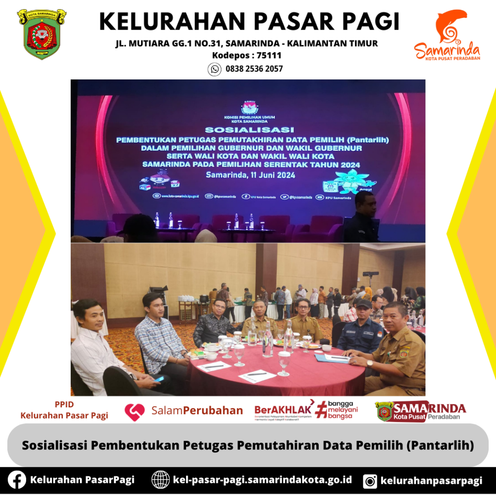 Sosialisasi Pembentukan Petugas Pemutahiran Data Pemilih (Pantarlih)