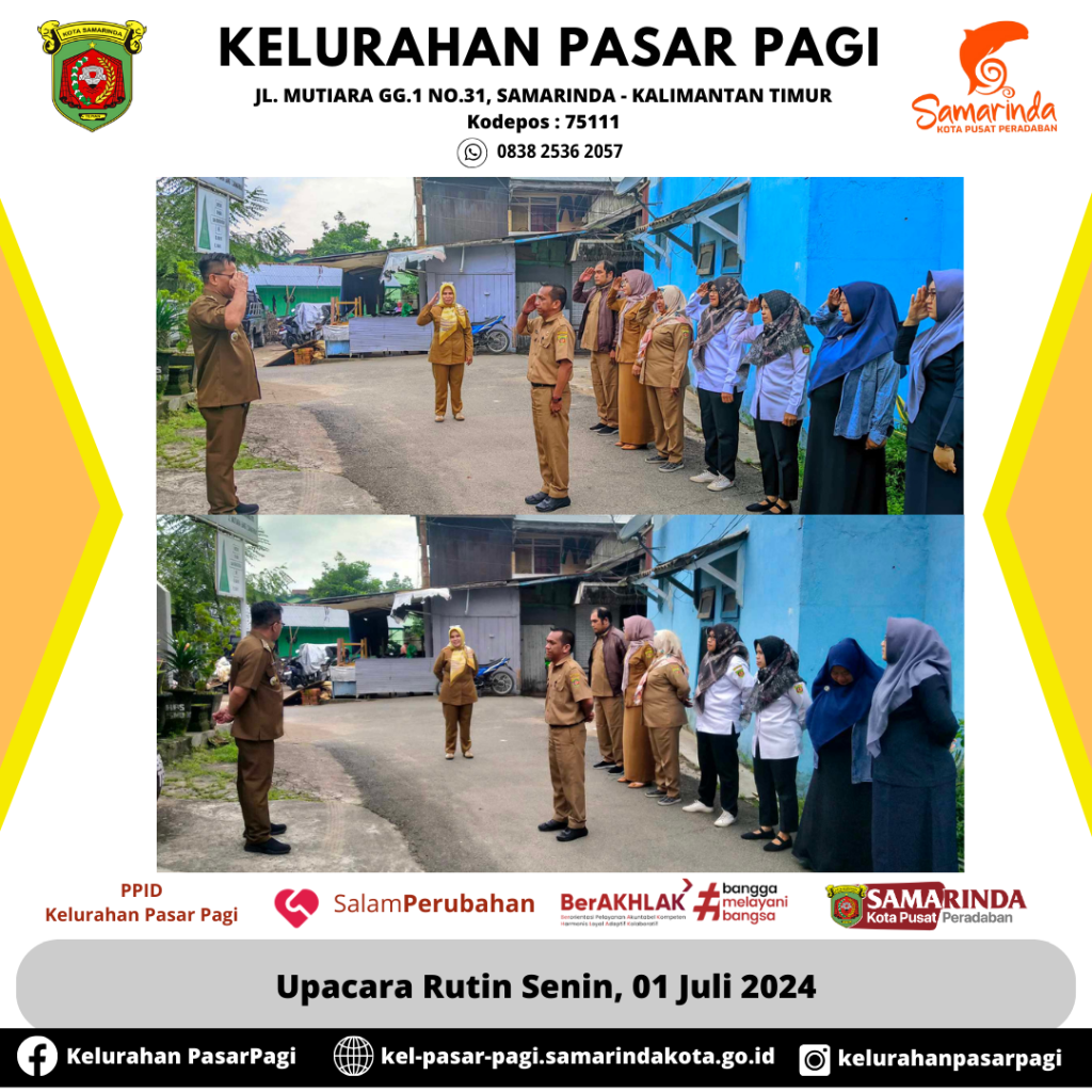 Upacara Rutin Senin