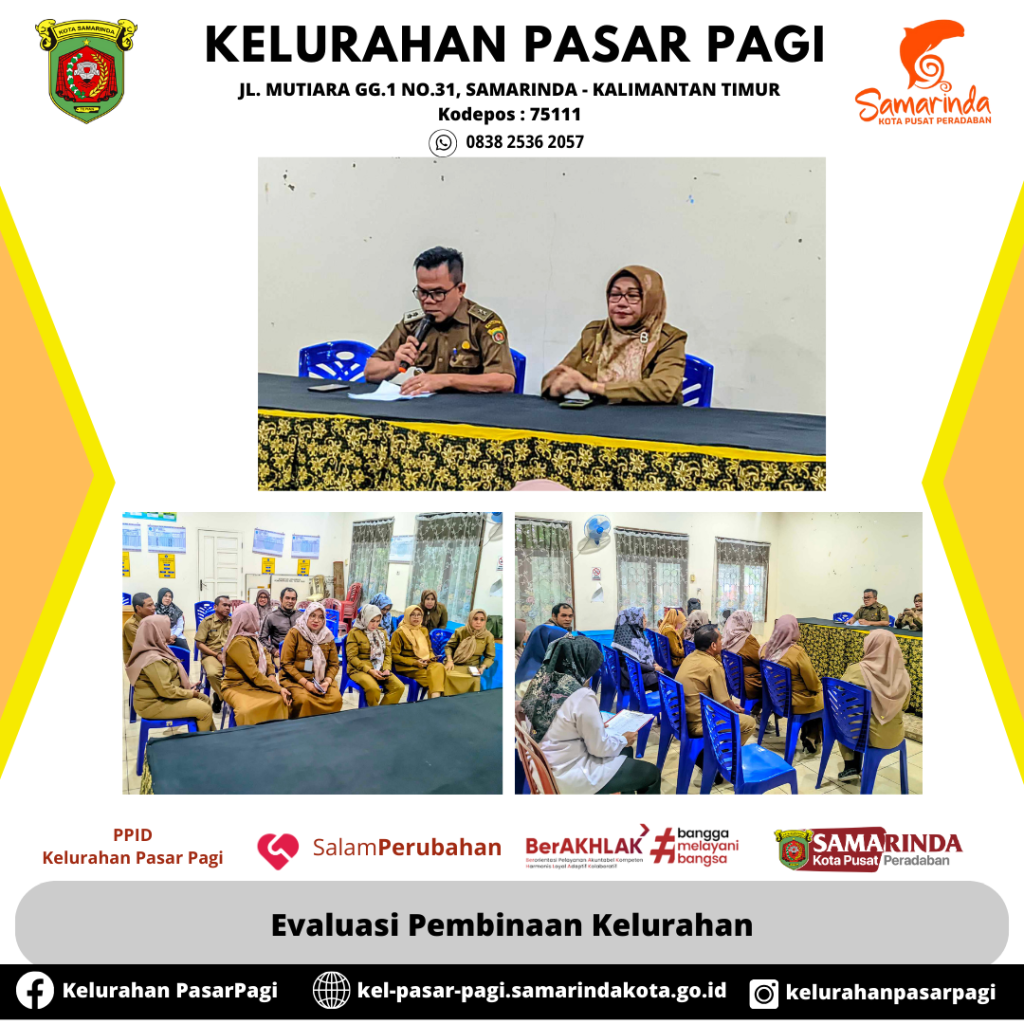 Evaluasi Pembinaan Kelurahan