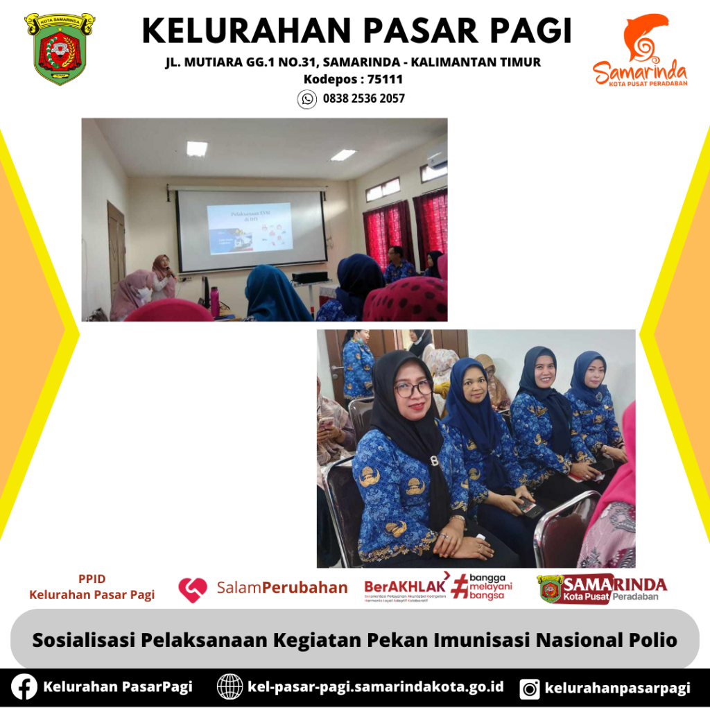 Sosialisasi Pelaksanaan Kegiatan Pekan Imunisasi Nasional Polio