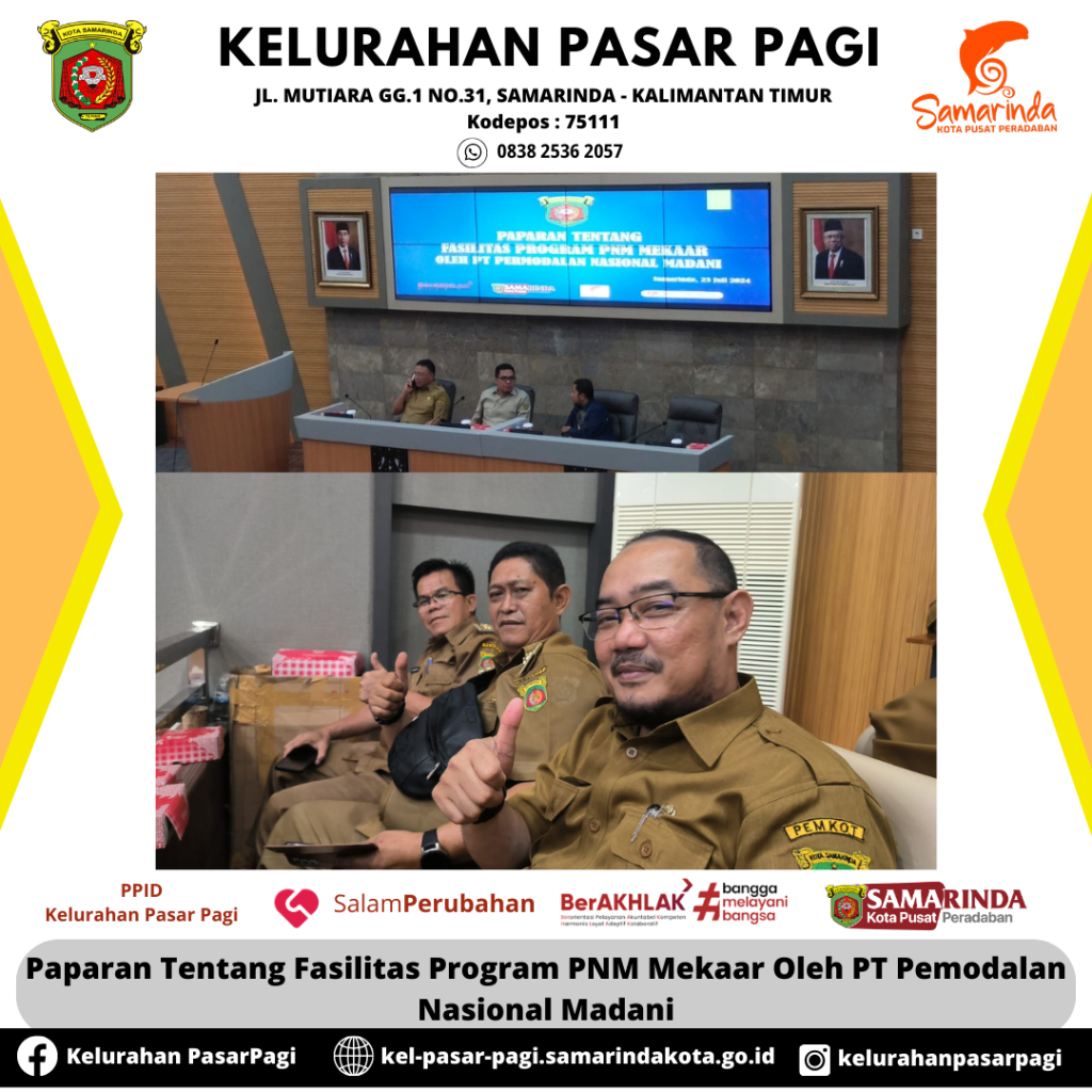 Paparan Tentang Fasilitas Program PNM Mekaar Oleh PT Pemodalan Nasional Madani