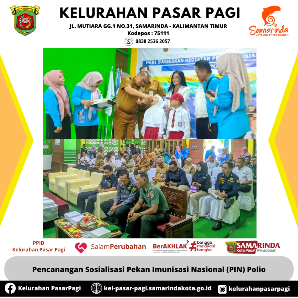Pencenangan Pekan Imunisasi Nasional (PIN) Polio