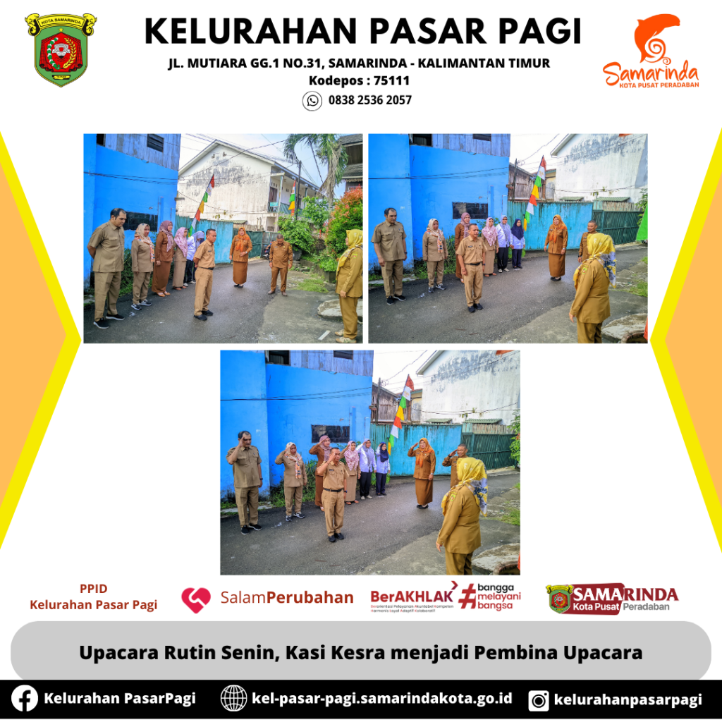 Upacara Rutin Senin