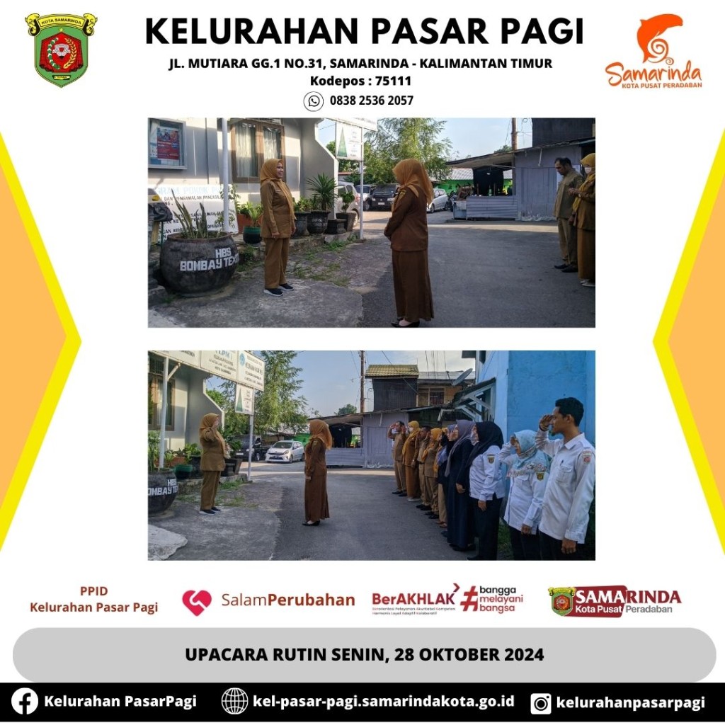 Upacara Rutin Senin