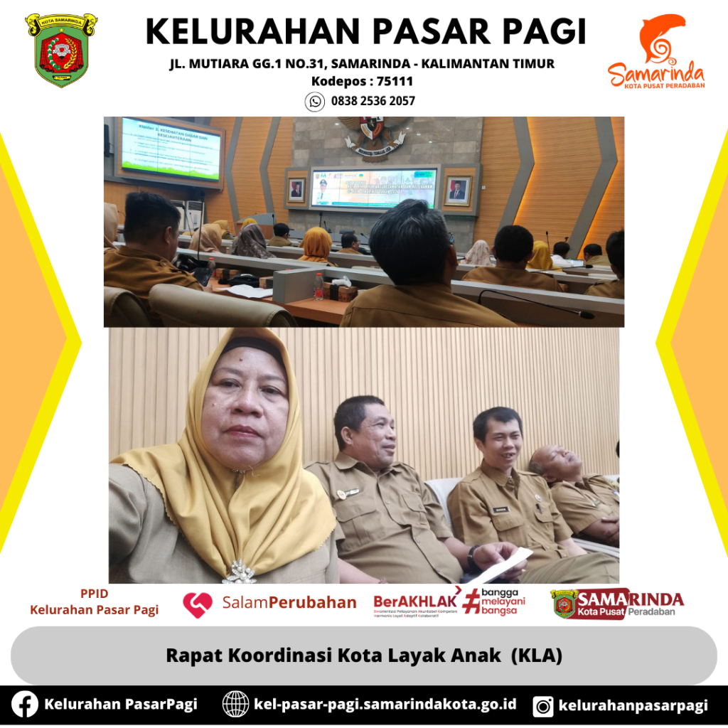 Rapat Koordinasi Kota Layak Anak  (KLA)