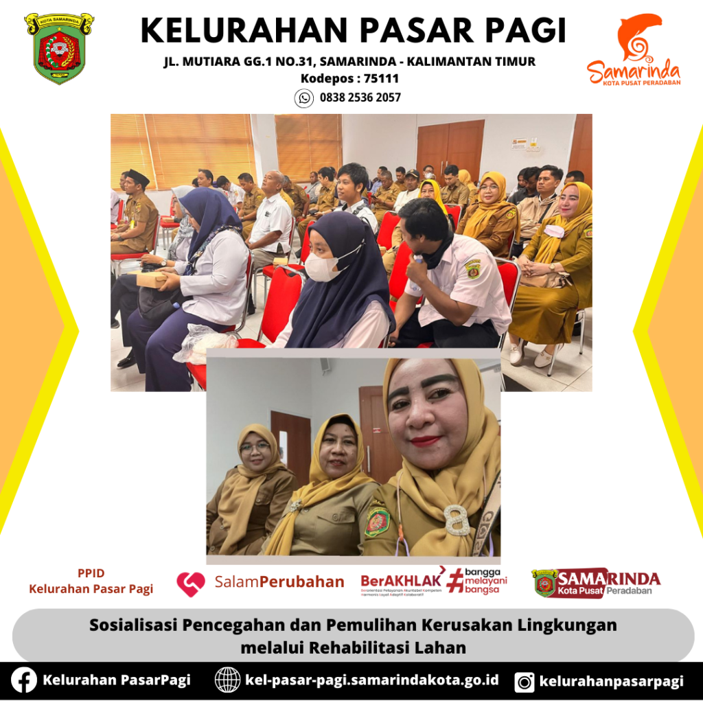Sosialisasi Pencegahan dan Pemulihan Kerusakan Lingkungan melalui Rehabilitasi Lahan