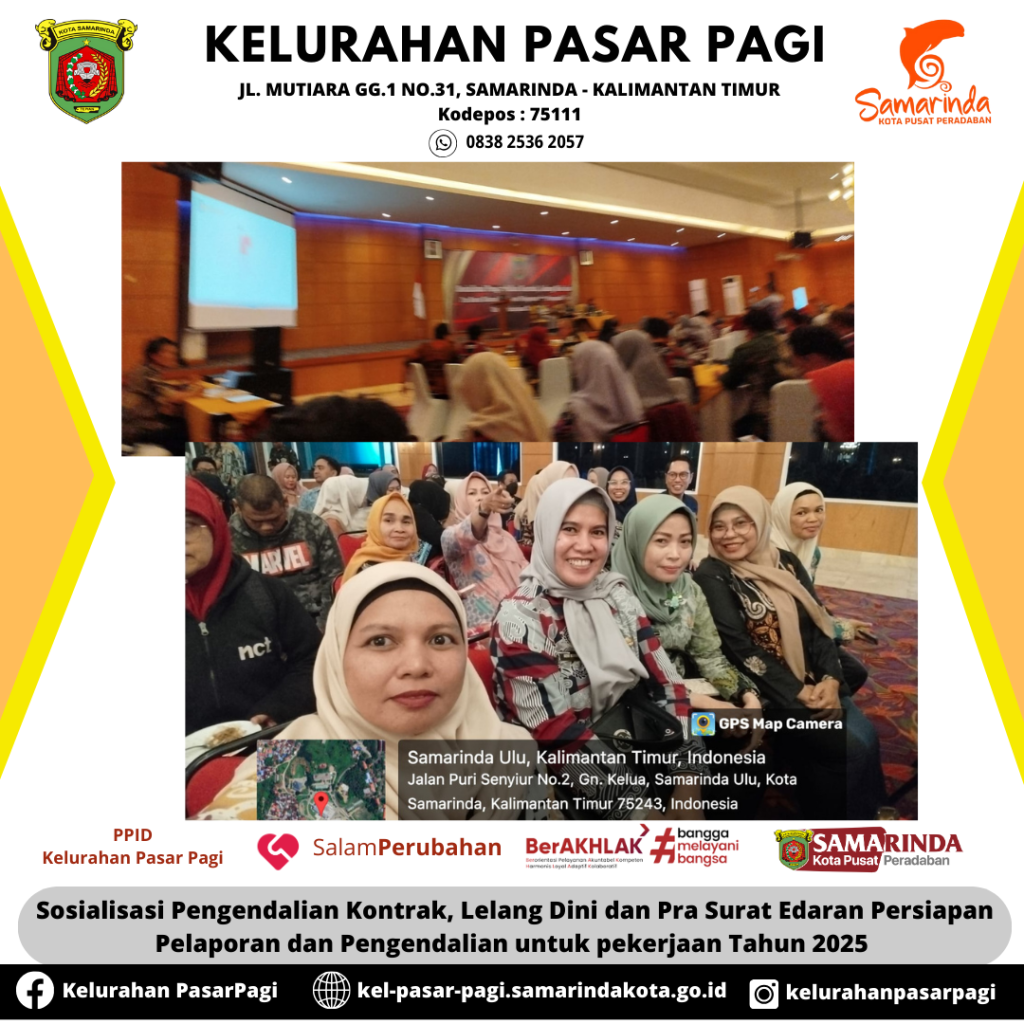 Sosialisasi Pengendalian Kontrak, Lelang Dini dan Pra Surat Edaran Persiapan Pelaporan dan Pengendalian untuk pekerjaan Tahun 2025