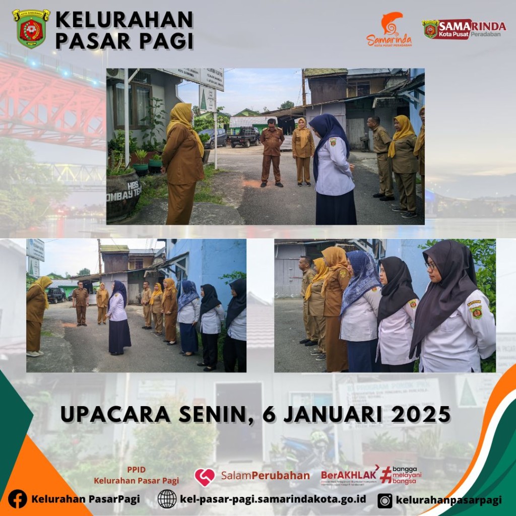 Upacara Senin, 6 Januari 2025