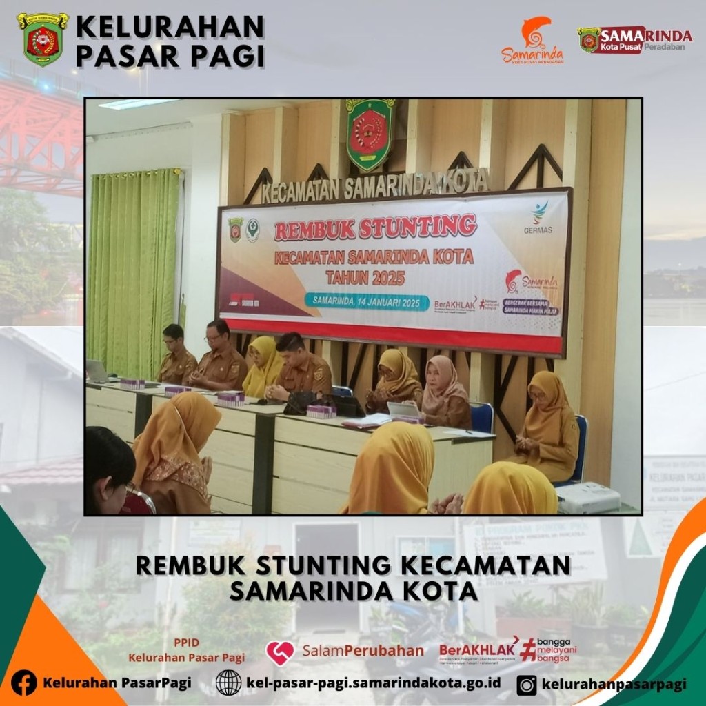 Rembuk Stunting Kecamatan Samarinda Kota Tahun 2025