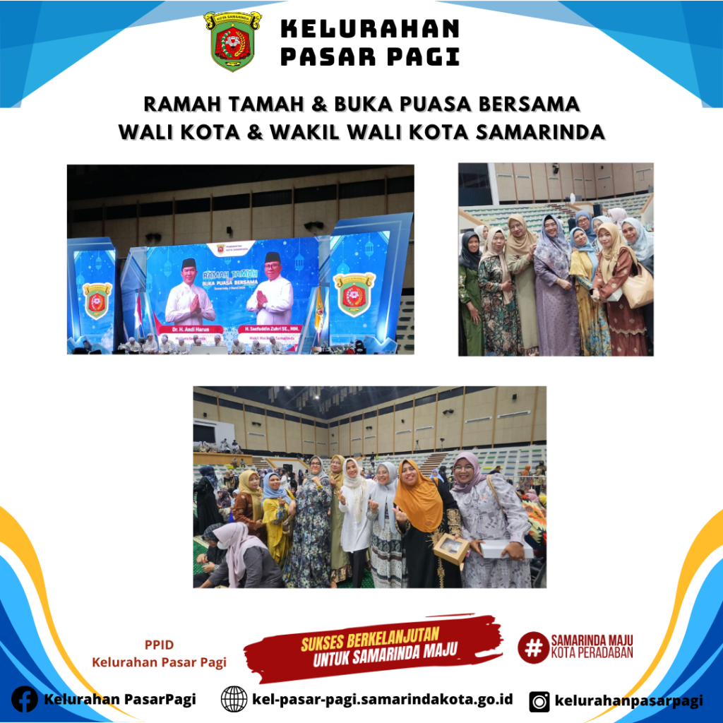 Ramah Tamah & Buka Puasa Bersama Wali Kota & Wakil Wali Kota Samarinda