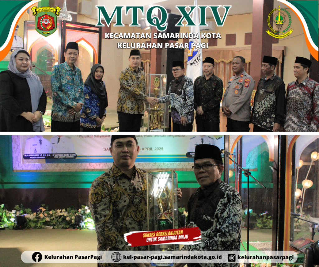 Penutupan Musabaqah Tilawatil Qur'an (MTQ) Ke XIV Tingkat Kecamatan Samarinda Kota