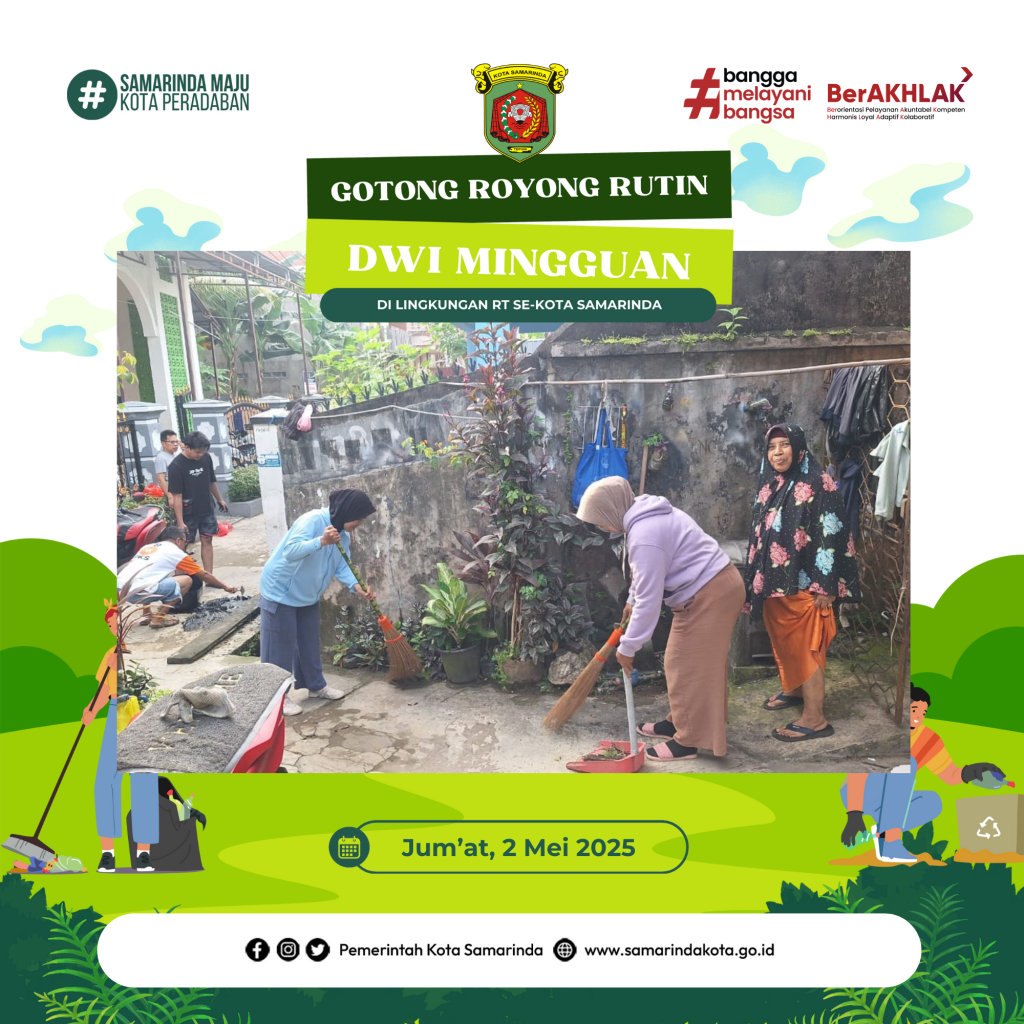 Gotong Royong di Lingkungan RT.09