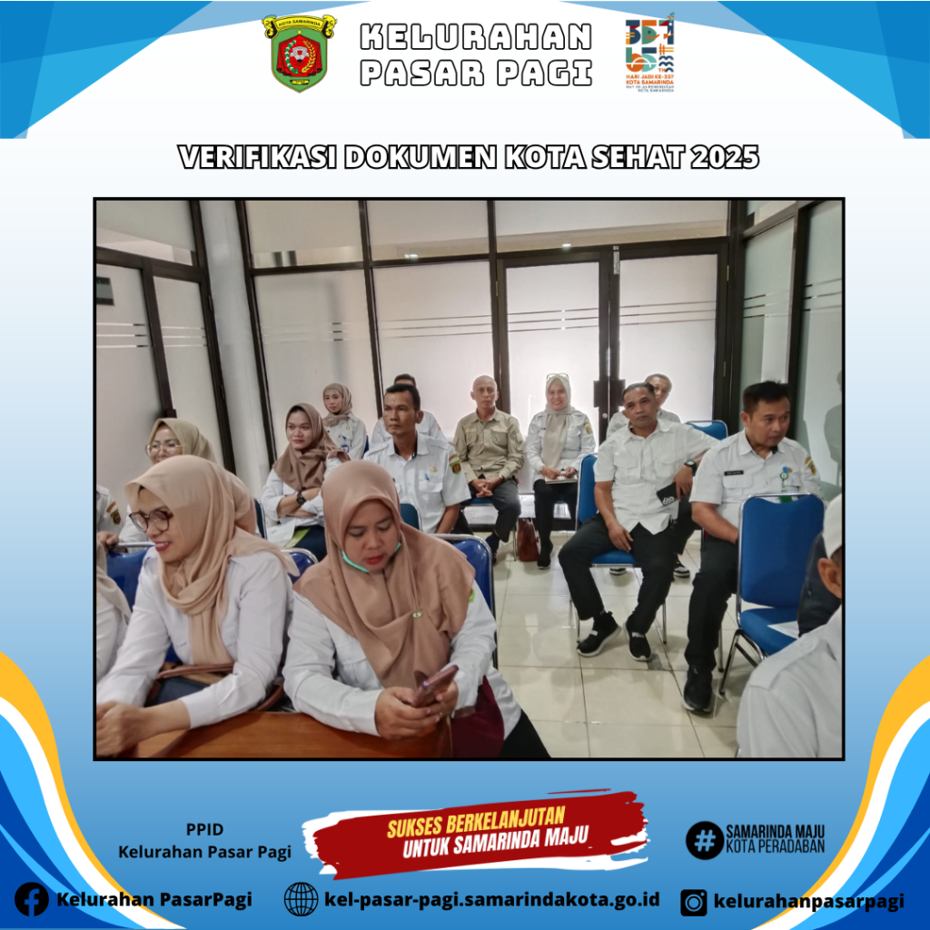 Verifikasi Dokumen Kota Sehat 2025