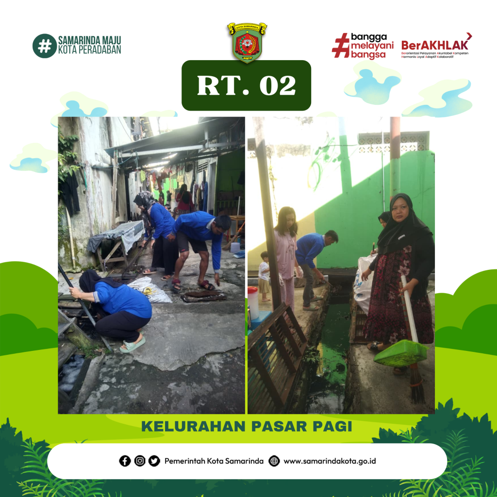 Gotong Royong di Wilayah RT.02
