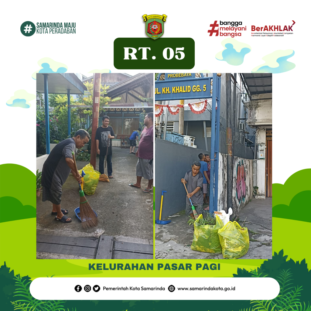 Gotong Royong di Wilayah RT.05