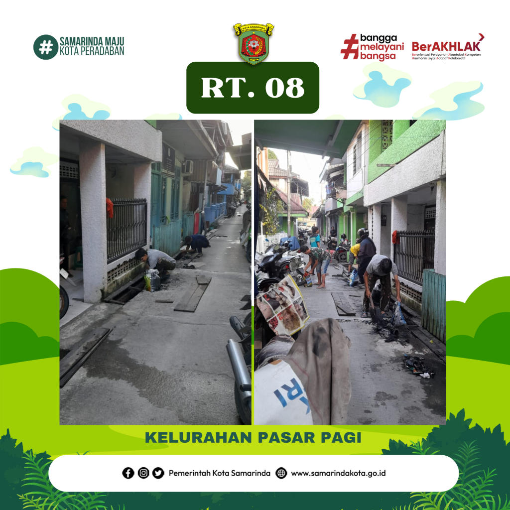 Gotong Royong di Wilayah RT.08