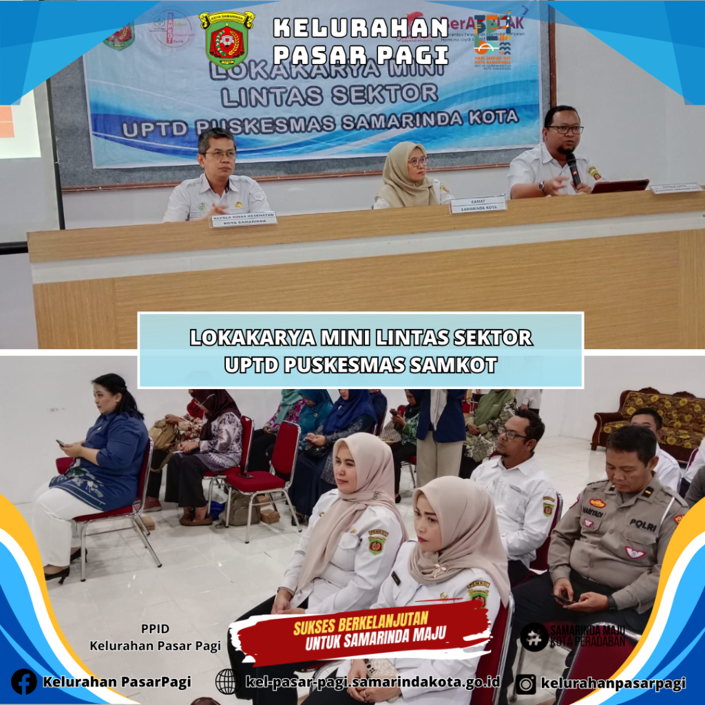 Lokarkarya Mini Lintas Sektor UPTD Puskesmas Samarinda Kota