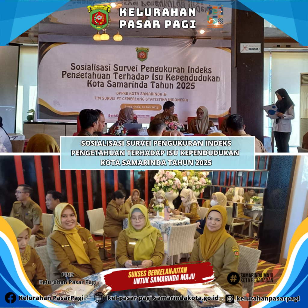 Sosialisasi Survei Pengukuran Indeks Pengetahuan Terhadap Isu Kependudukan Kota Samarinda Tahun 2025