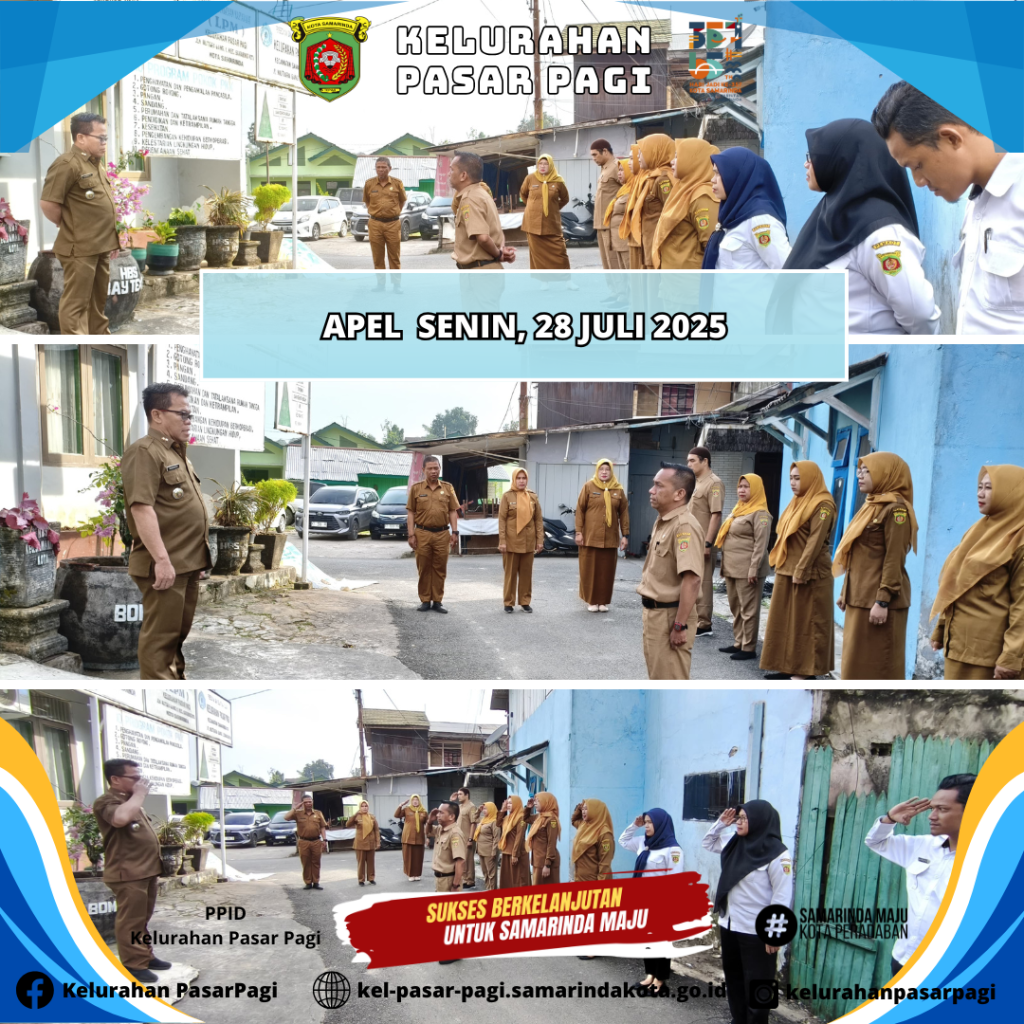 Apel Senin, 28 Juli 2025