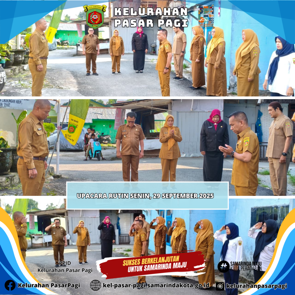 Upacara Senin, 29 September 2025