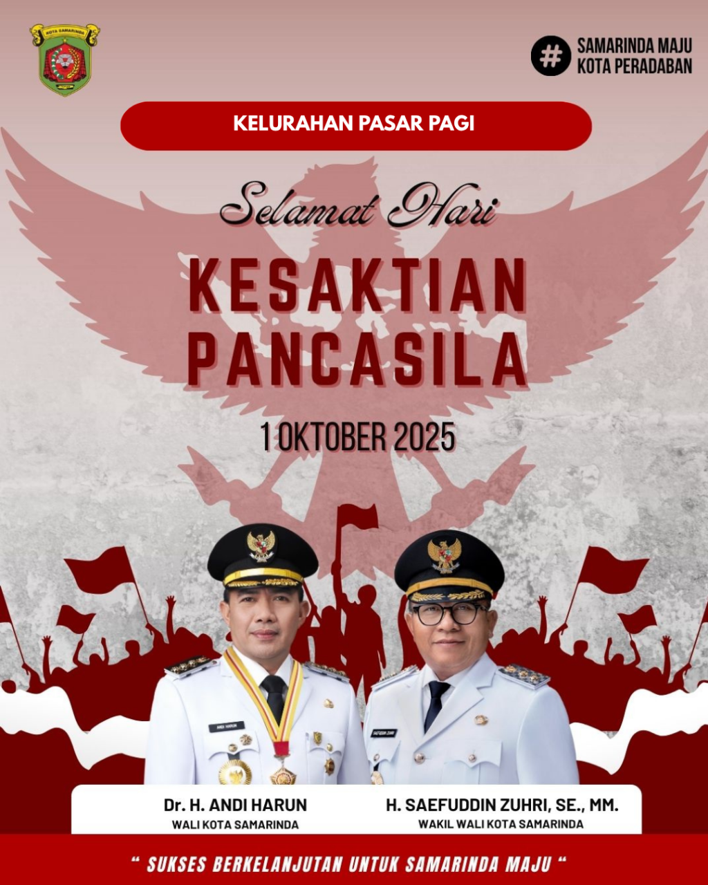 Selamat Hari Kesaktian Pancasila