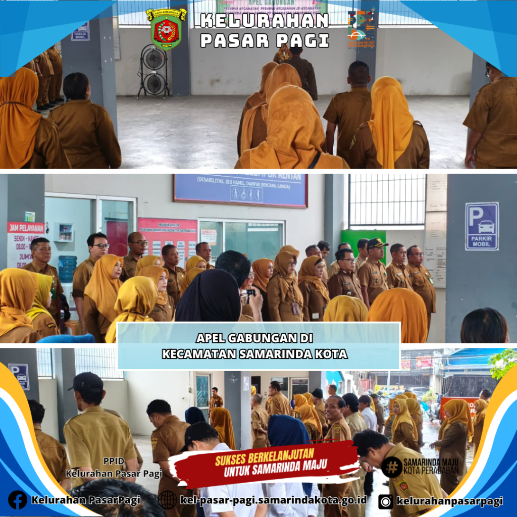 Apel Gabungan di Kecamatan Samarinda Kota