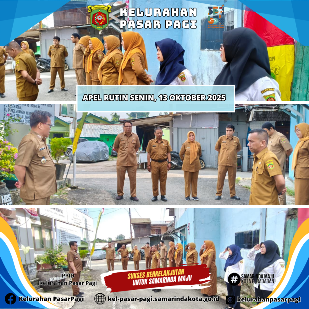 Apel Senin, 13 Oktober 2025