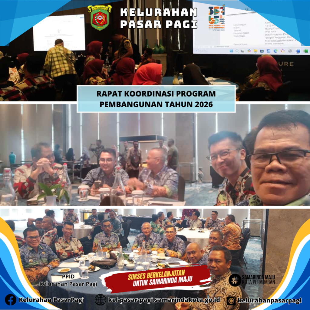 Rapat Koordinasi Program Pembangunan Tahun 2026