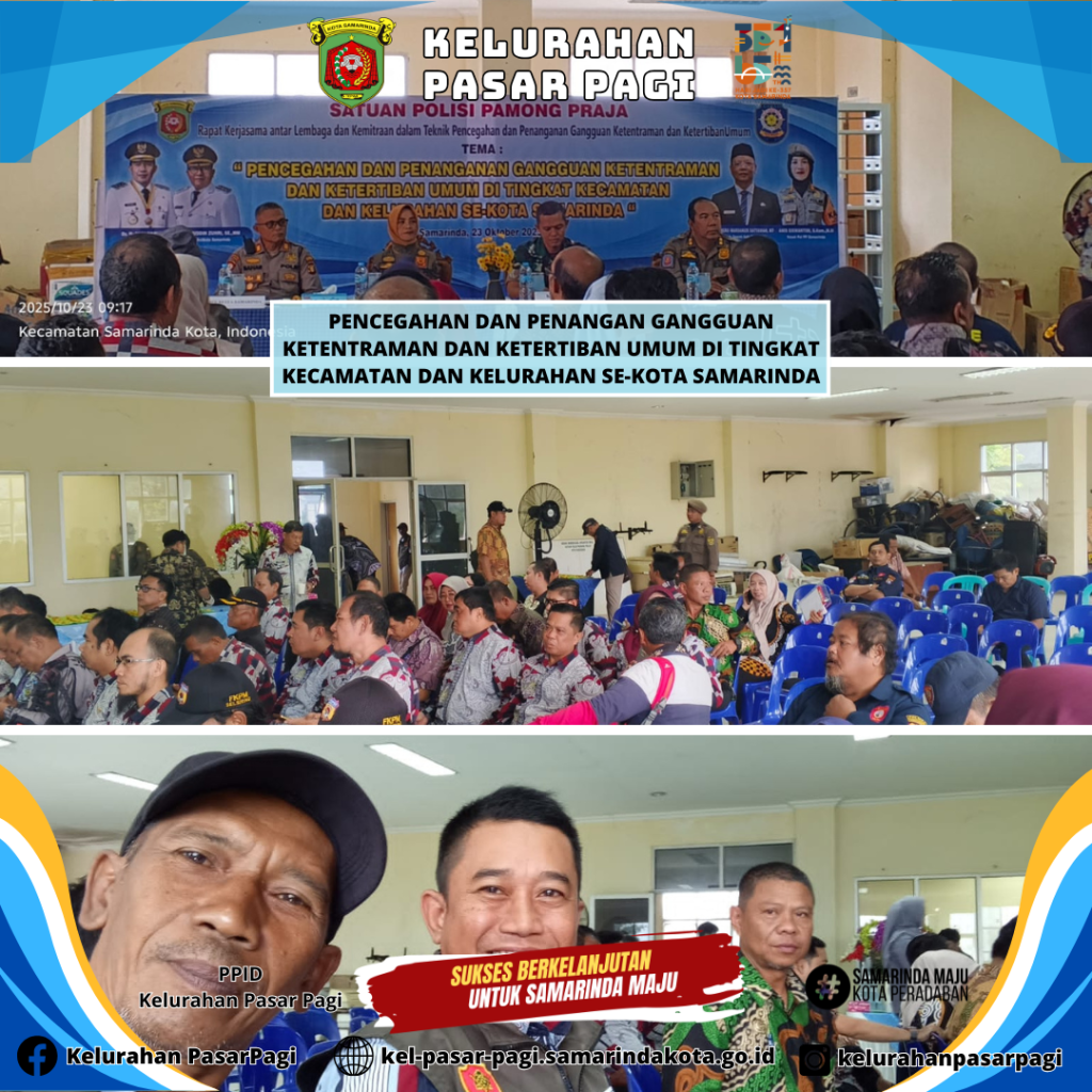 Pencegahan dan Penangan Gangguan Ketentraman dan Ketertiban Umum di Tingkat Kecamatan dan Kelurahan Se-Kota Samarinda