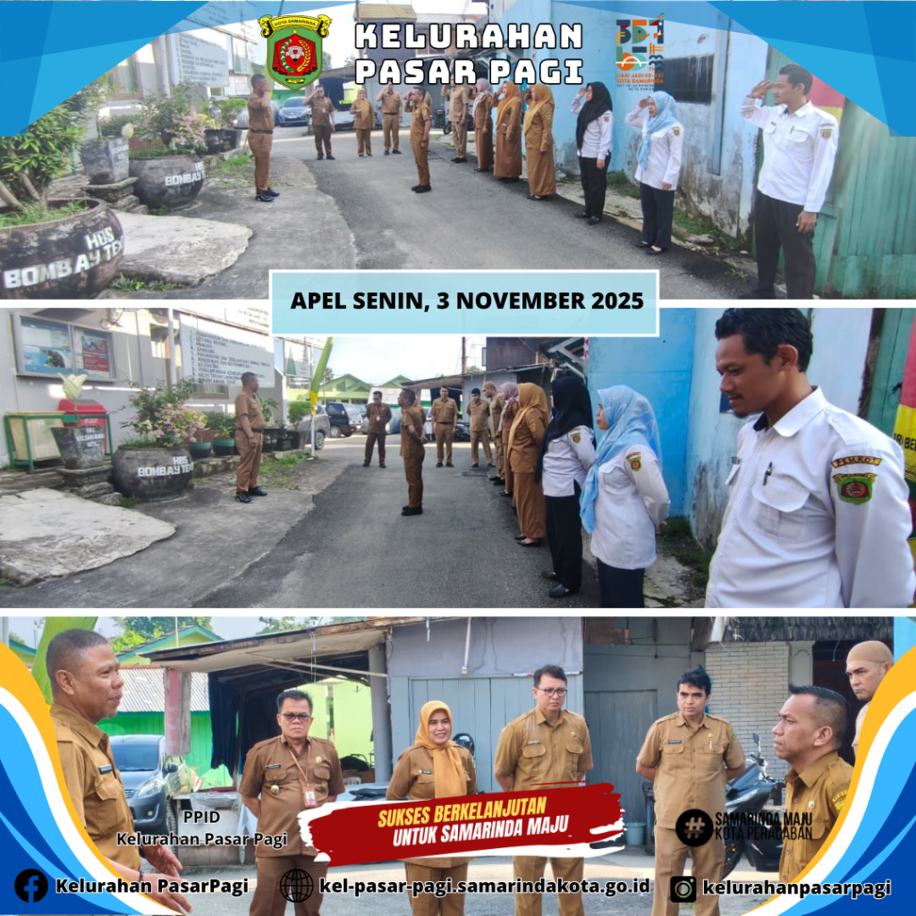 Apel Senin, 3 November 2025