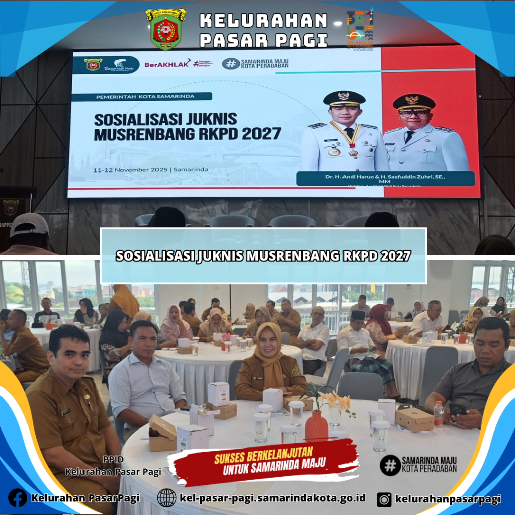 Juknis Musrenbang dalam rangka tahapan penyusunan dokumen RKPD Kota Samarinda Tahun 2027