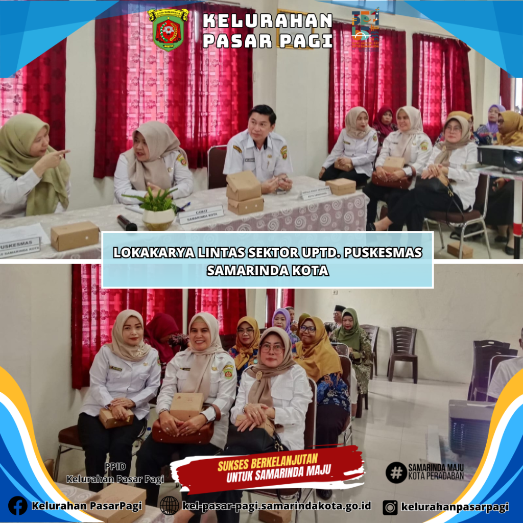 Lokakarya lintas sektor UPTD. Puskesmas Samarinda Kota