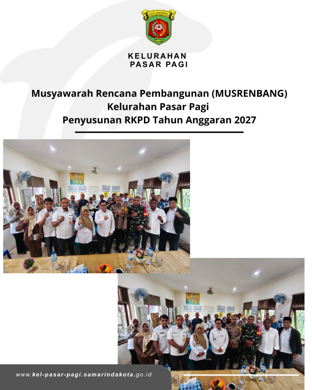 Musyawarah Perencanaan Pembangunan (Musrenbang), Penyusunan RKPD TA. 2027