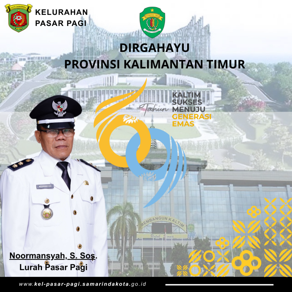 Dirgahayu Provinsi Kalimantan Timur ke 69 Tahun