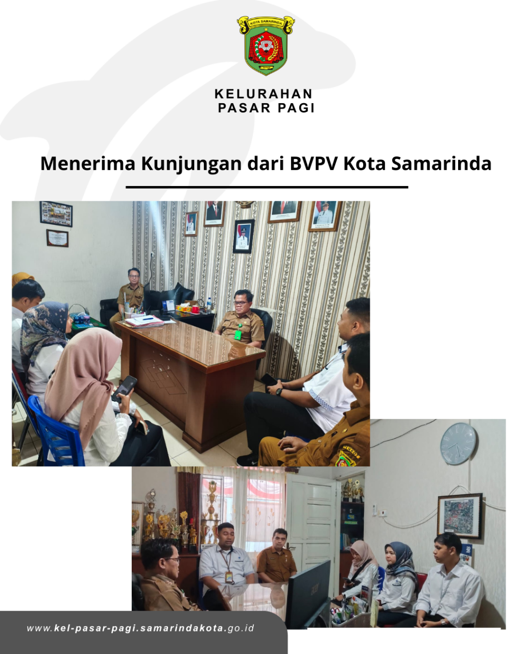 Menerima Kunjungan dari Balai Pelatihan Vokasi & Produktivitas (BVPV) Kota Samarinda