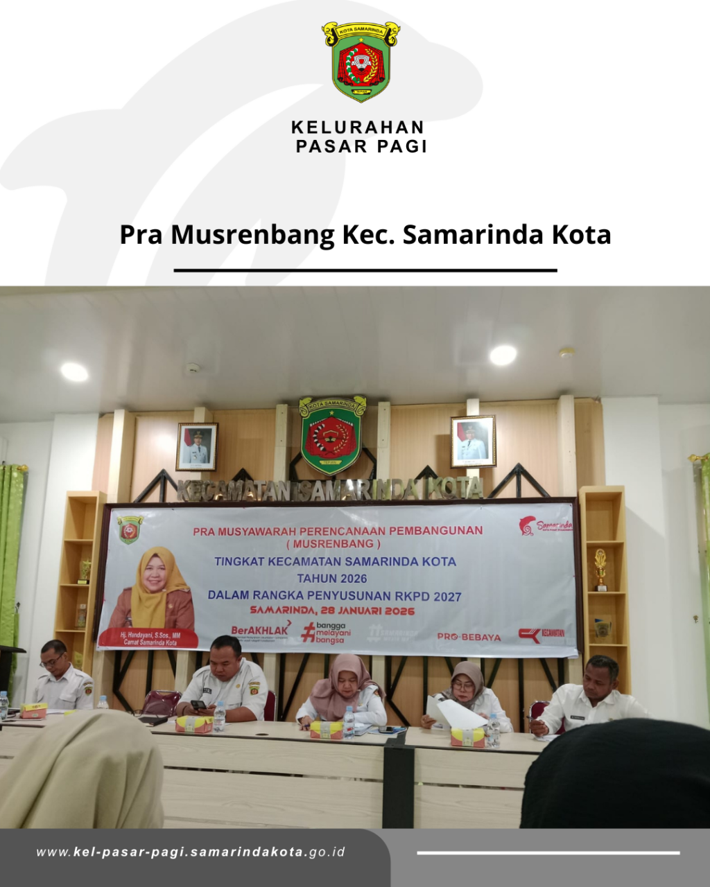 Pra Musrenbang Tingkat Kecamatan Samarinda Kota