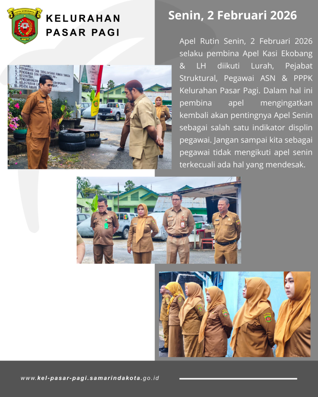 Apel Senin, 2 Februari 2026