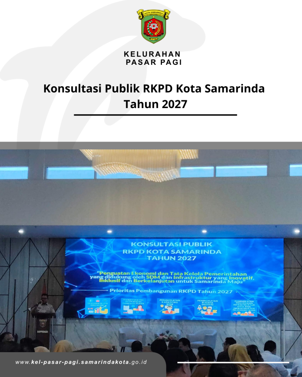 Pembukaan Konsultasi Publik RKPD Kota Samarinda Tahun 2027