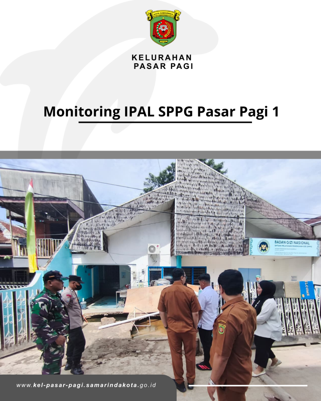 Monitoring IPAL SPPG Pasar Pagi 1