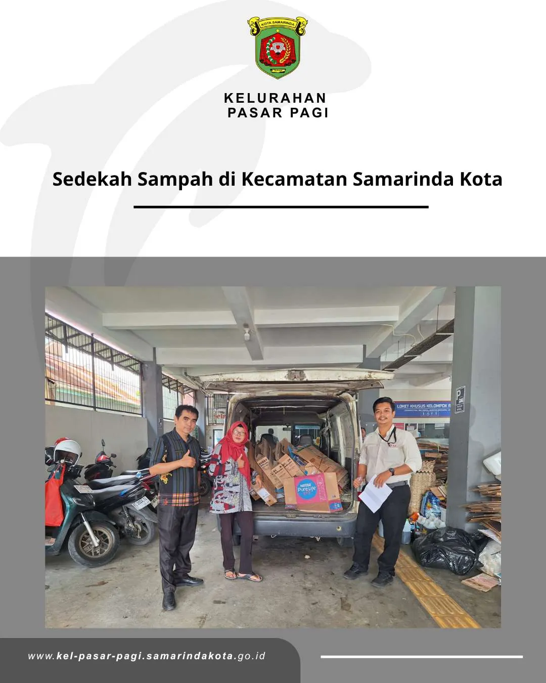 Sedekah Sampah di Kecamatan Samarinda Kota
