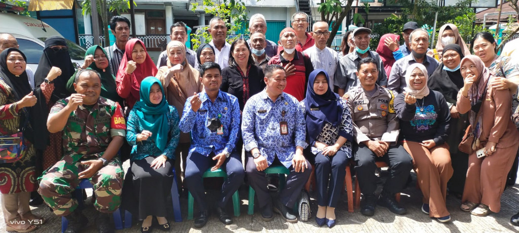 Acara Pisah Sambut Lurah di Kelurahan Pelabuhan Kecamatan samarinda Kota