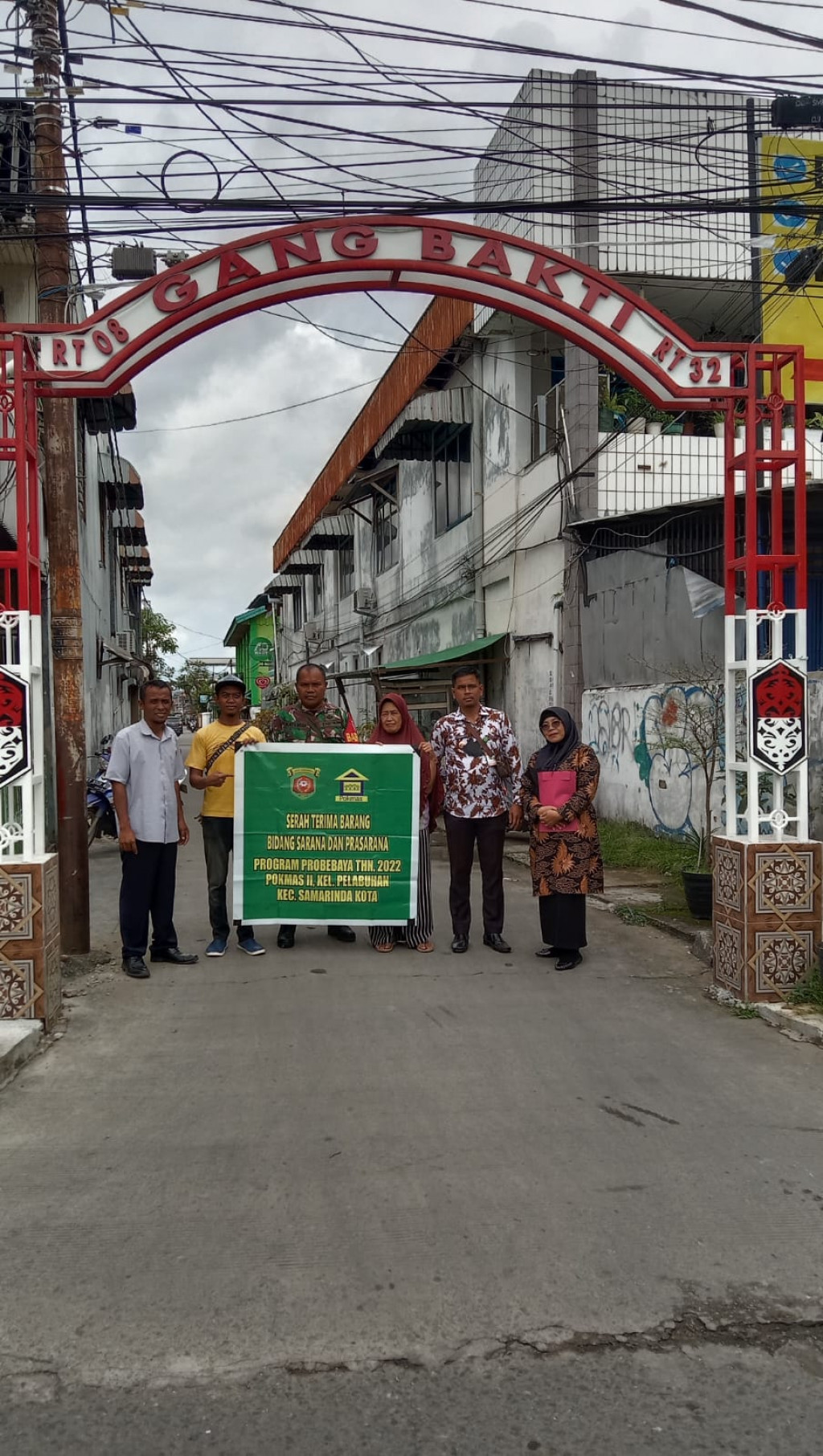 Kegiatan Serah Terima Barang Insfratuktur dan Non Insfratuktur