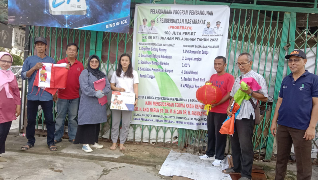 Kegiatan Serah Terima Barang Insfratuktur dan Non Insfratuktur